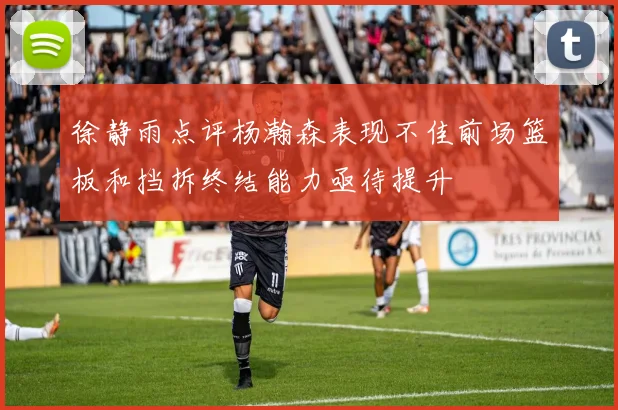 徐静雨点评杨瀚森表现不佳前场篮板和挡拆终结能力亟待提升
