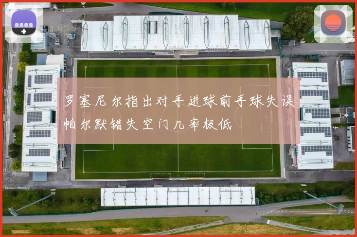 罗塞尼尔指出对手进球前手球失误帕尔默错失空门几率极低